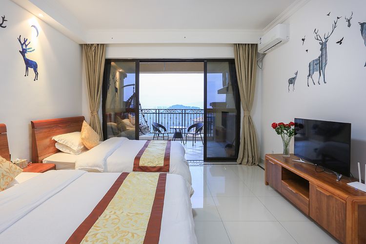 富力养生谷1房2床温馨双床房第3张