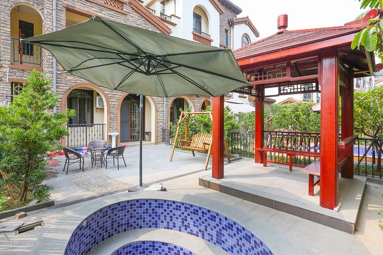 富力养生谷5房10床豪华欧式温泉别墅第4张