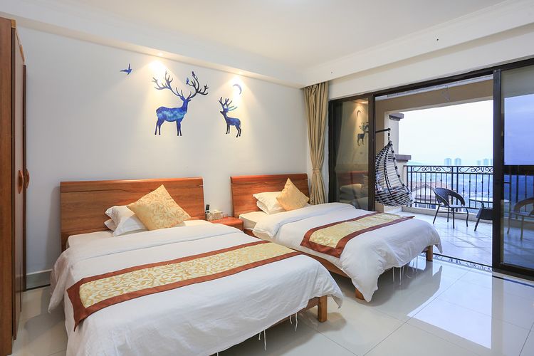 富力养生谷1房2床温馨双床房第5张