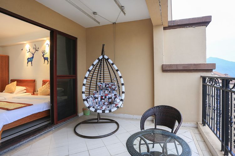 富力养生谷1房2床温馨双床房第13张