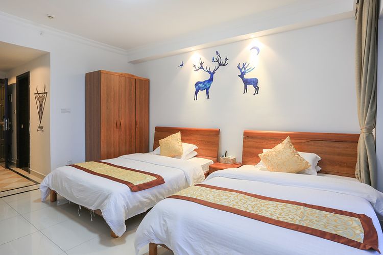 富力养生谷1房2床温馨双床房第6张