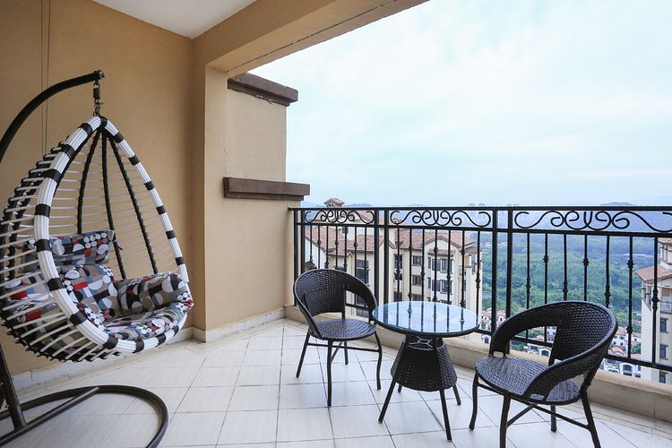 富力养生谷1房2床温馨双床房第12张