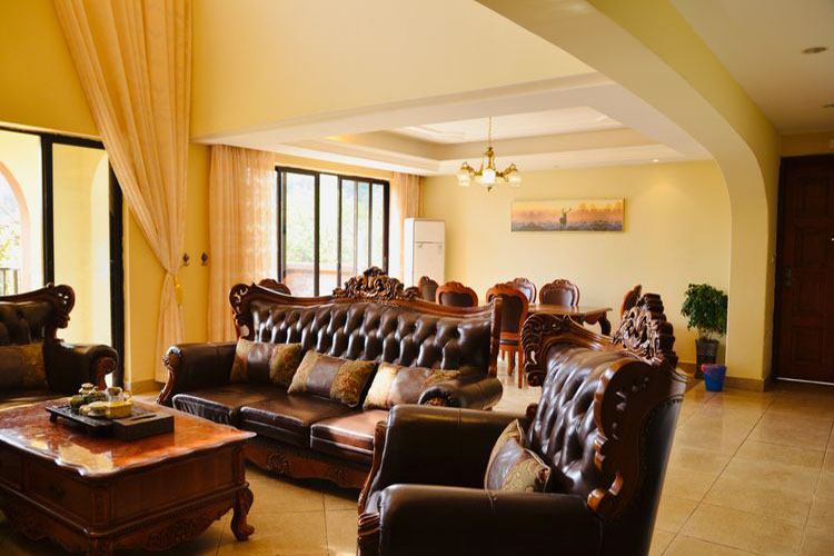 养生谷半山7房14床欧式温泉别墅第8张