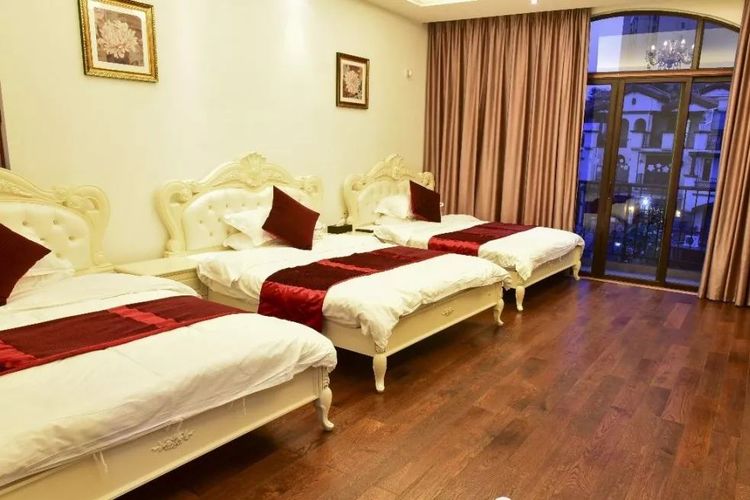 养生谷欧式伴溪8房15床温泉别墅第12张