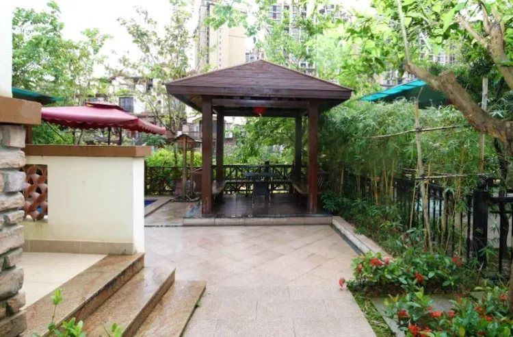 养生谷欧式伴溪8房15床温泉别墅第3张