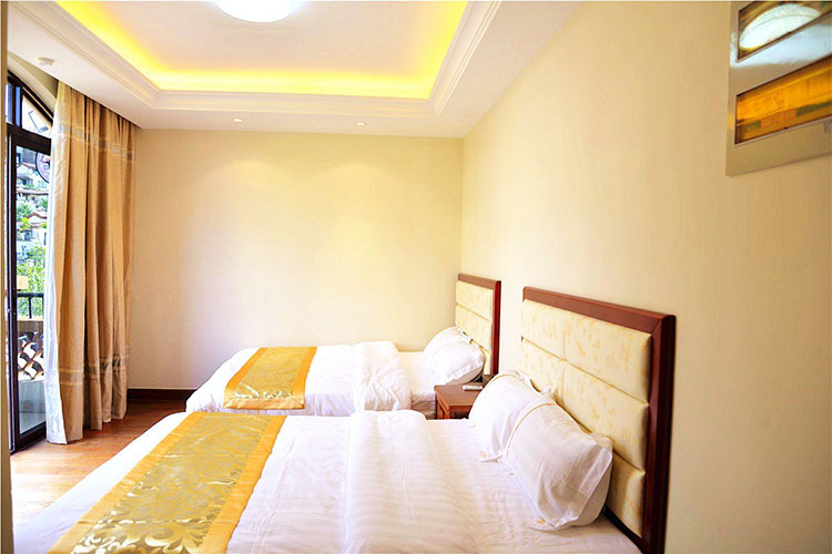 养生谷独栋欧式8房16床温泉别墅第17张