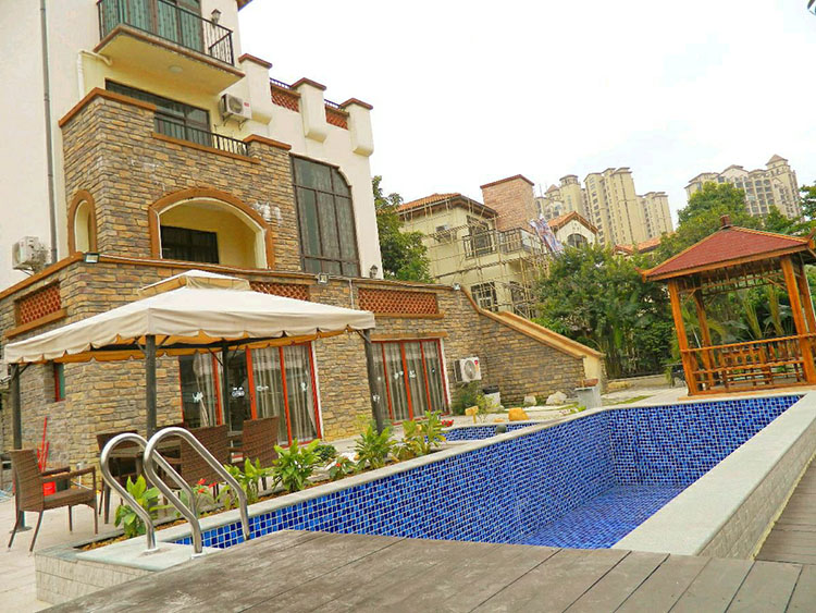 养生谷独栋欧式8房16床温泉别墅第2张