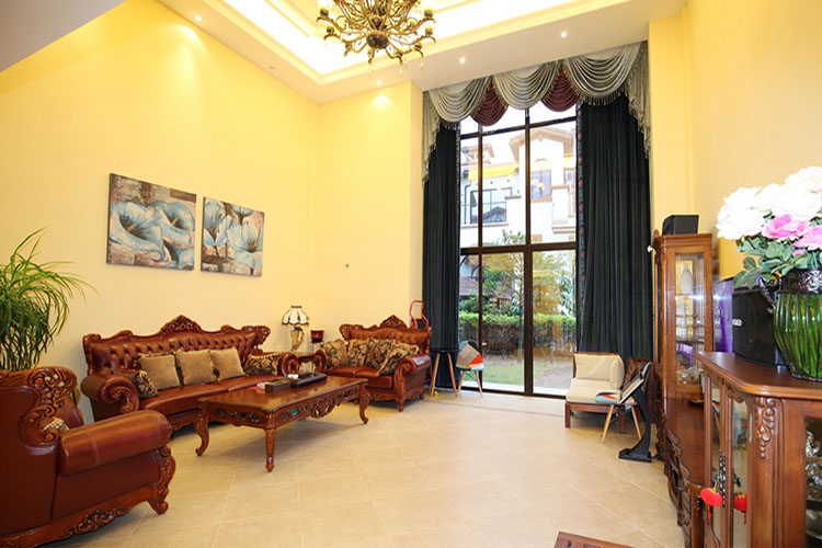 养生谷欧式豪华4房7床联排别墅第5张