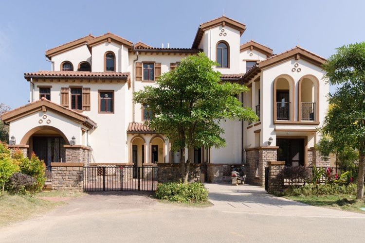 养生谷5房10床伴溪豪华温泉度假别墅第1张