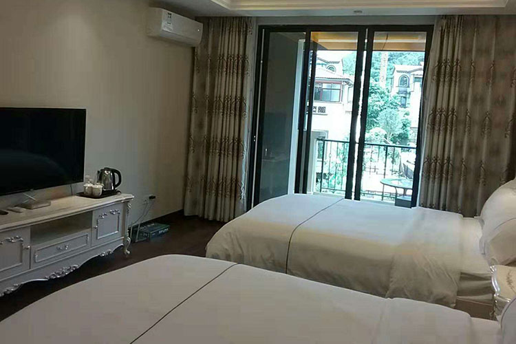 养生谷7房10床泳池温泉度假别墅第33张