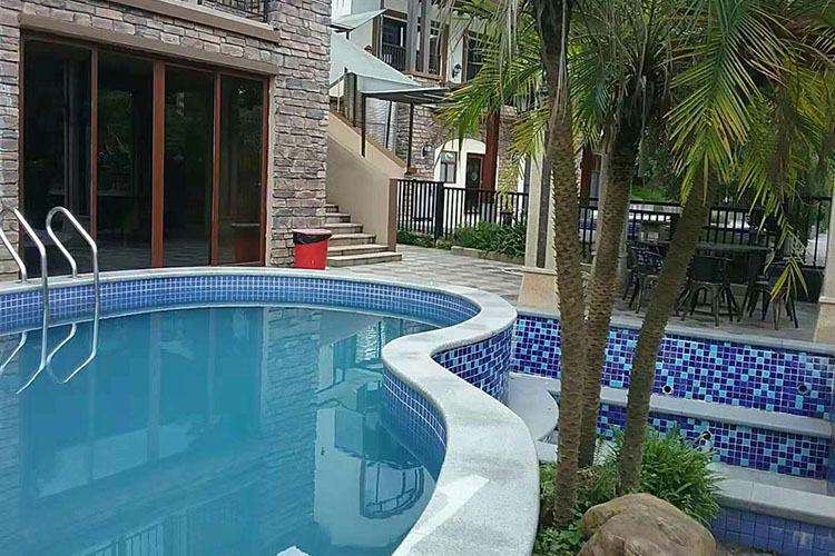 养生谷7房10床泳池温泉度假别墅第1张