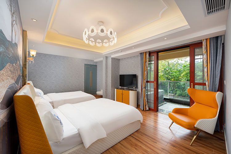 养生谷尊享奢华12房20床多功能泳池温泉美墅第42张