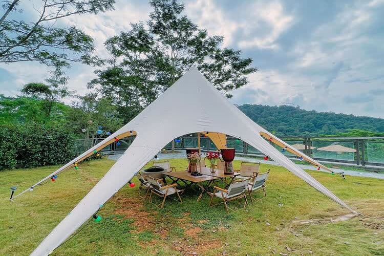 南昆山团建轰趴半山13房22床滑梯恒温泳池双温泉美宿第18张